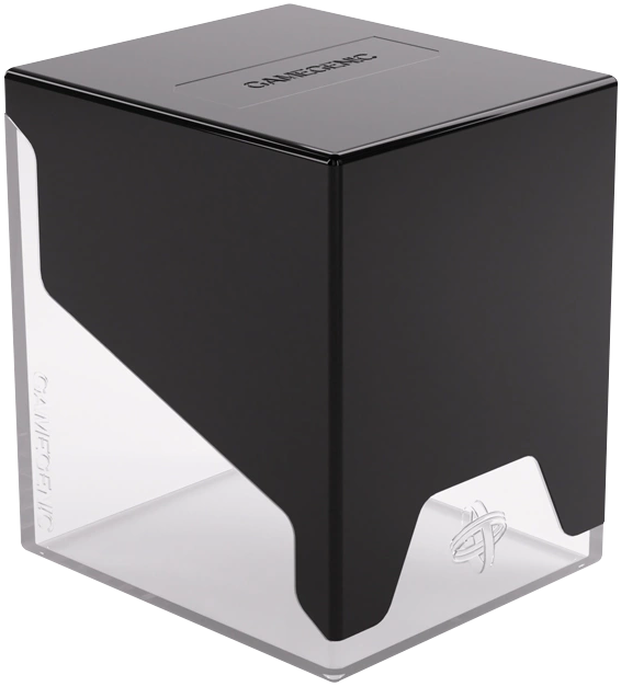 Gamegenic: Bastion 100+ XL - Black / Clear Deck Boxes & Storage Gamegenic
