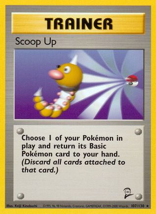 Scoop Up 107/130 [Vintage: Base Set 2] Pokemon Single Pokémon