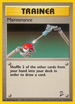 Maintenance 112/130 [Vintage: Base Set 2] Pokemon Single Pokémon