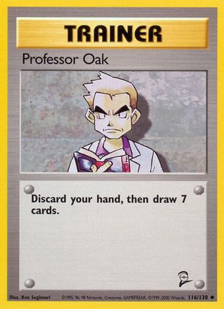 Professor Oak 116/130 [Vintage: Base Set 2] Pokemon Single Pokémon