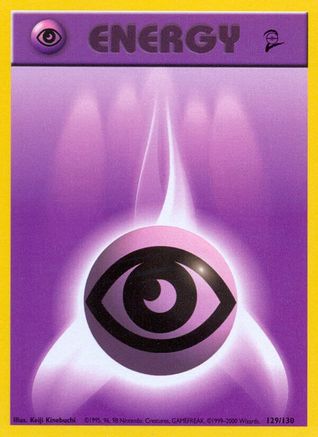 Psychic Energy 129/130 [Vintage: Base Set 2] Pokemon Single Pokémon