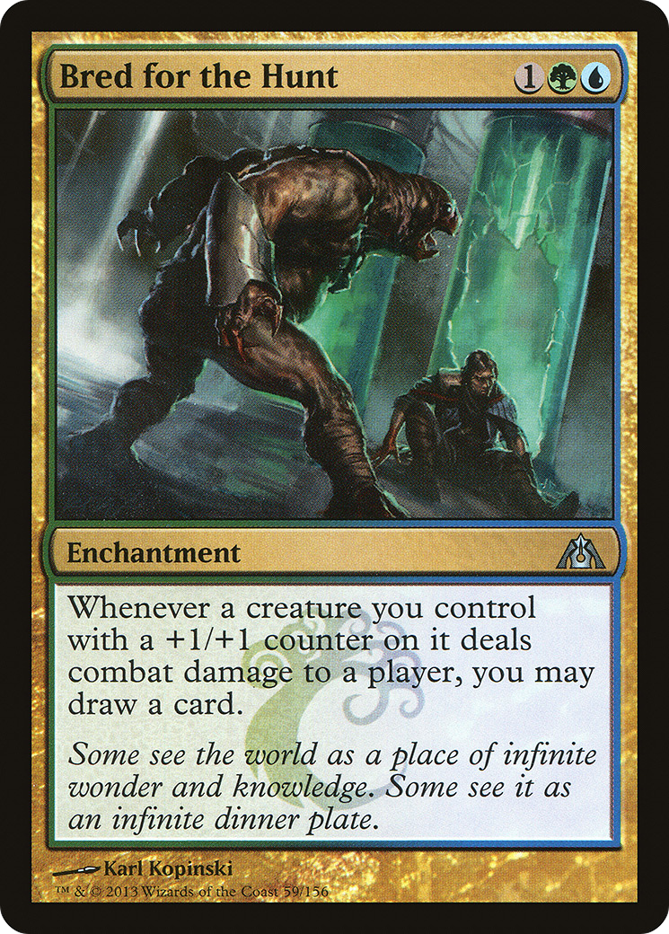 Bred for the Hunt (DGM-059) [Dragon's Maze] MTG Single Wizards of the Coast