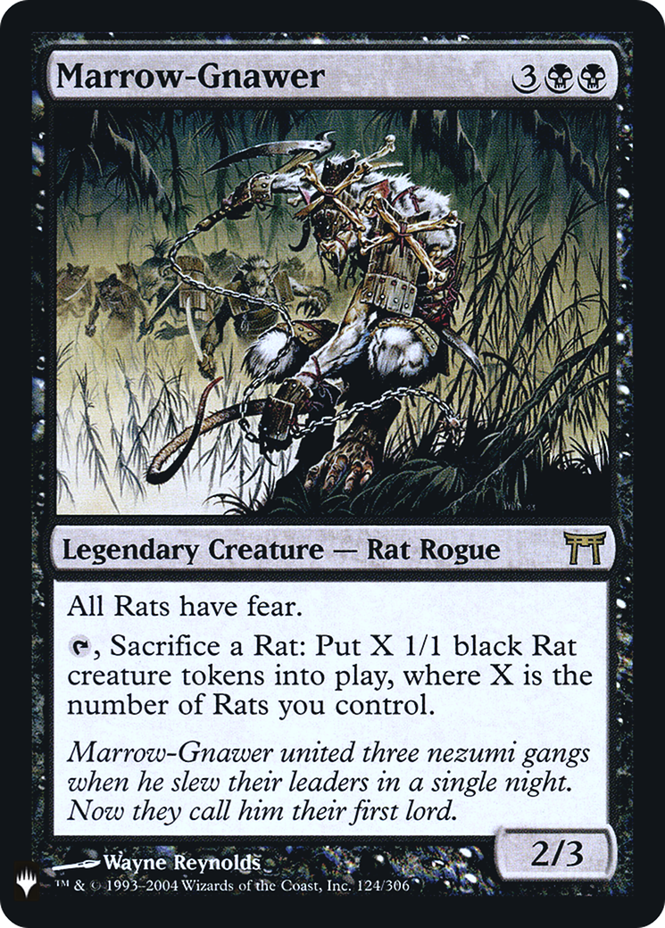 Marrow-Gnawer (LIST-CHK-124) [Mystery Booster] The List Foil MTG Single Wizards of the Coast