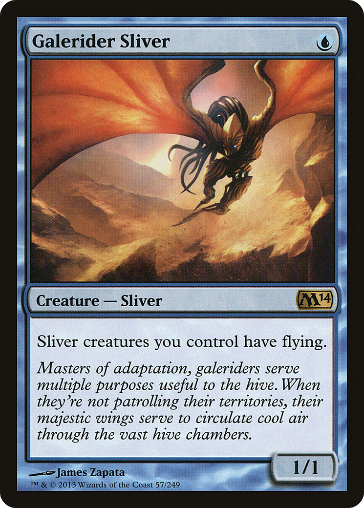 Galerider Sliver (M14-057) [Magic 2014] MTG Single Wizards of the Coast