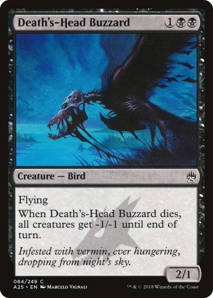Death's-Head Buzzard (A25-084) [Masters 25] Foil MTG Single Wizards of the Coast