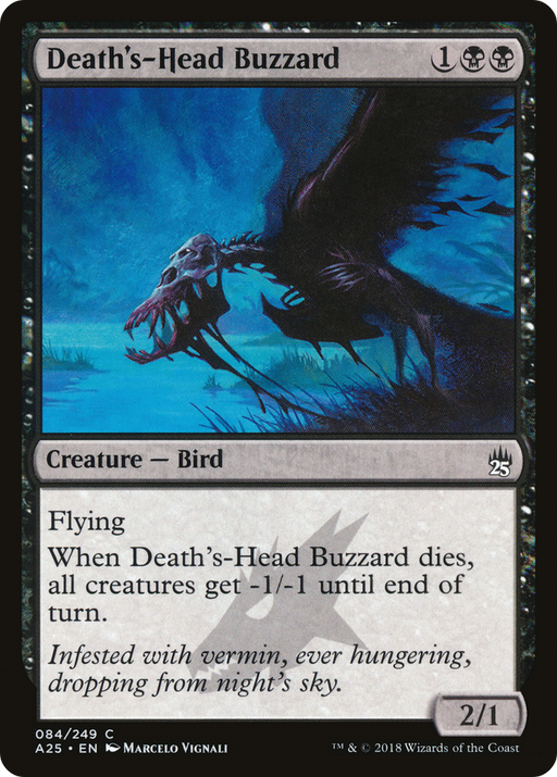 Death's-Head Buzzard (A25-084) [Masters 25] Foil MTG Single Wizards of the Coast