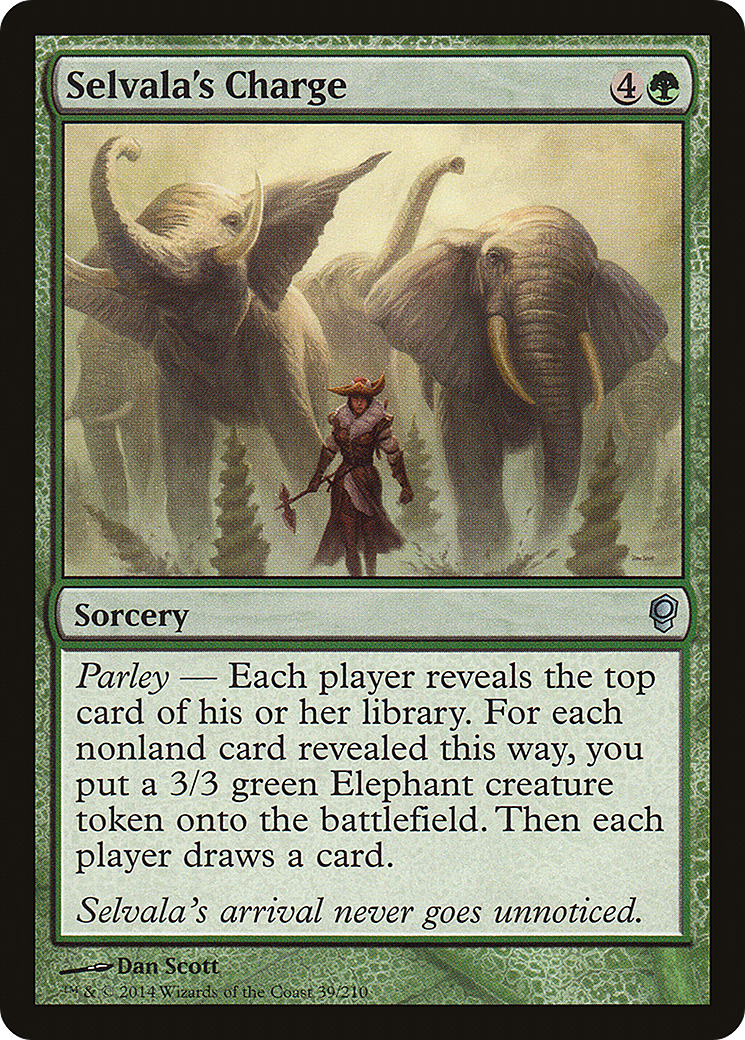 Selvala's Charge (CNS-039) [Conspiracy] Foil MTG Single Wizards of the Coast