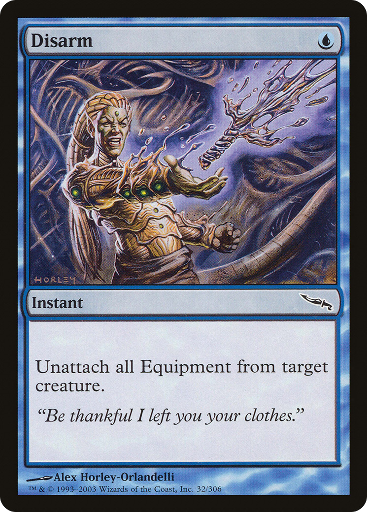 Disarm (MRD-032) [Mirrodin] Foil MTG Single Wizards of the Coast