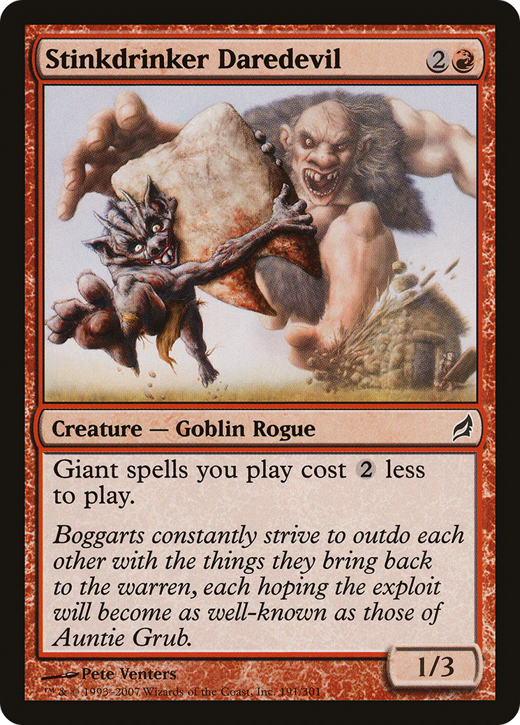 Stinkdrinker Daredevil (LRW-191) [Lorwyn] Foil MTG Single Wizards of the Coast