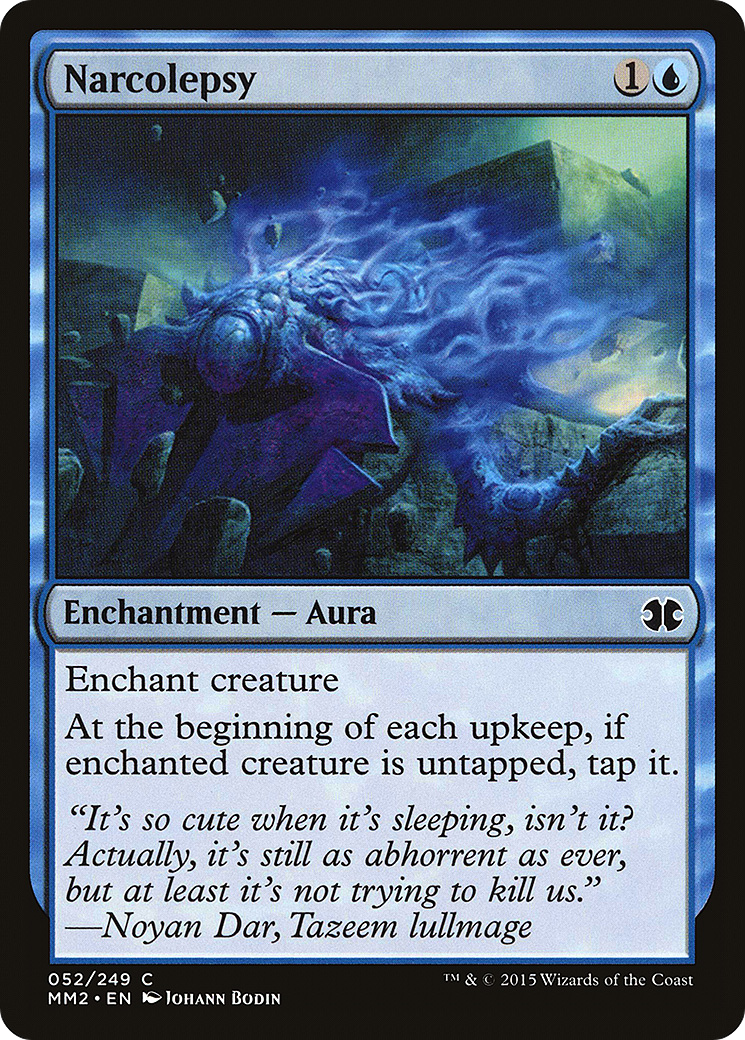 Narcolepsy (MM2-052) [Modern Masters 2015] MTG Single Modern Masters 2015