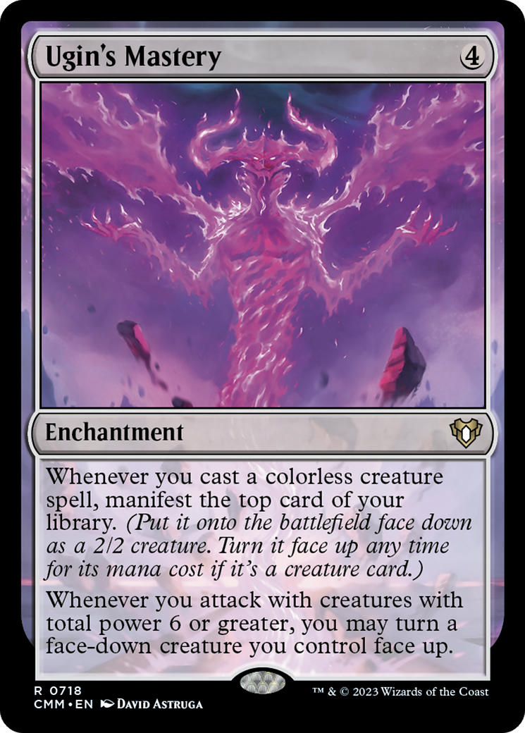 Ugin's Mastery (CMM-718) [Commander Masters] MTG Single Wizards of the Coast