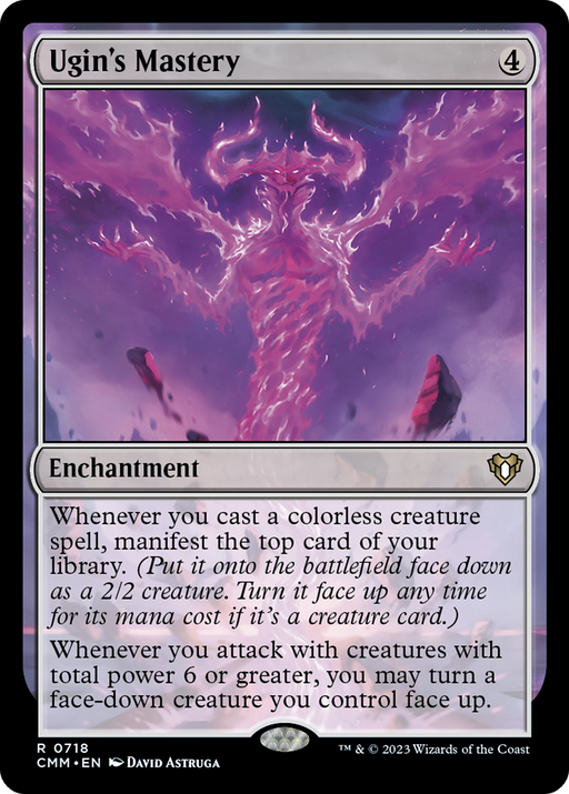 Ugin's Mastery (CMM-718) [Commander Masters] MTG Single Wizards of the Coast