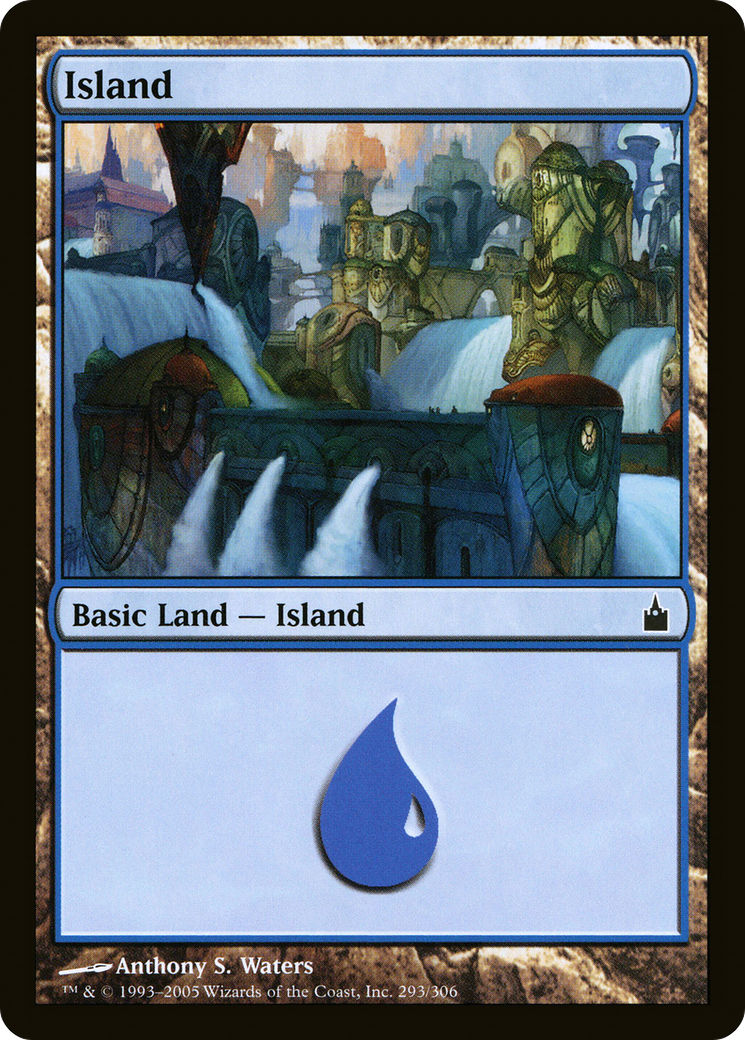 Island (RAV-293) [Ravnica: City of Guilds] MTG Single Wizards of the Coast