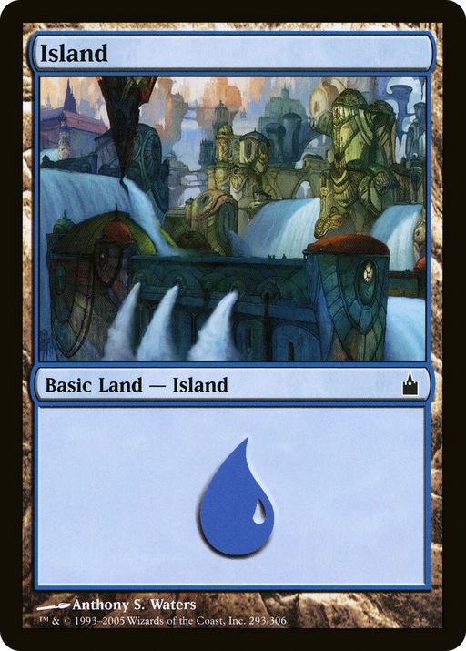 Island (RAV-293) [Ravnica: City of Guilds] MTG Single Wizards of the Coast