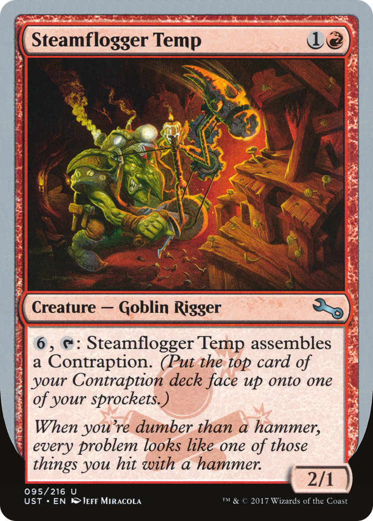 Steamflogger Temp (UST-095) [Unstable] MTG Single Wizards of the Coast