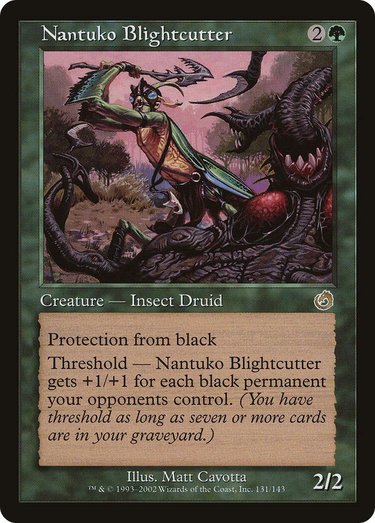 Nantuko Blightcutter (TOR-131) [Torment] MTG Single Wizards of the Coast