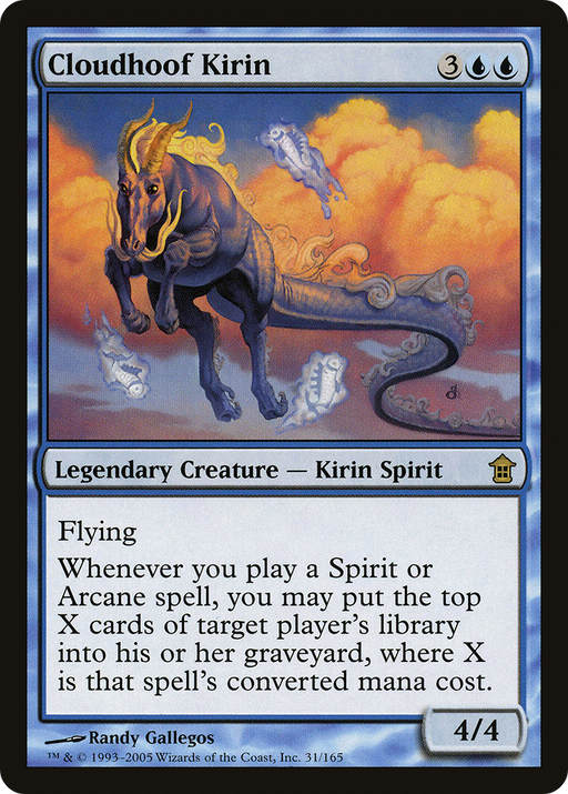 Cloudhoof Kirin (SOK-031) [Saviors of Kamigawa] MTG Single Wizards of the Coast