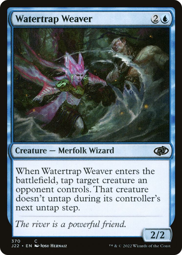 Watertrap Weaver (J22-370) [Jumpstart 2022] MTG Single Wizards of the Coast