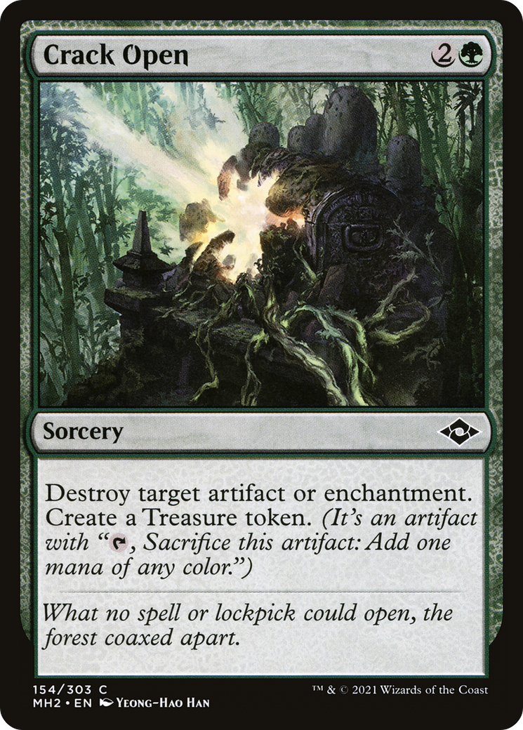 Crack Open (MH2-154) [Modern Horizons 2] Foil MTG Single Wizards of the Coast