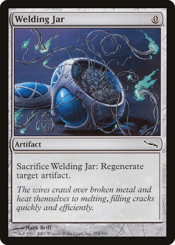 Welding Jar (MRD-274) [Mirrodin] Foil MTG Single Wizards of the Coast