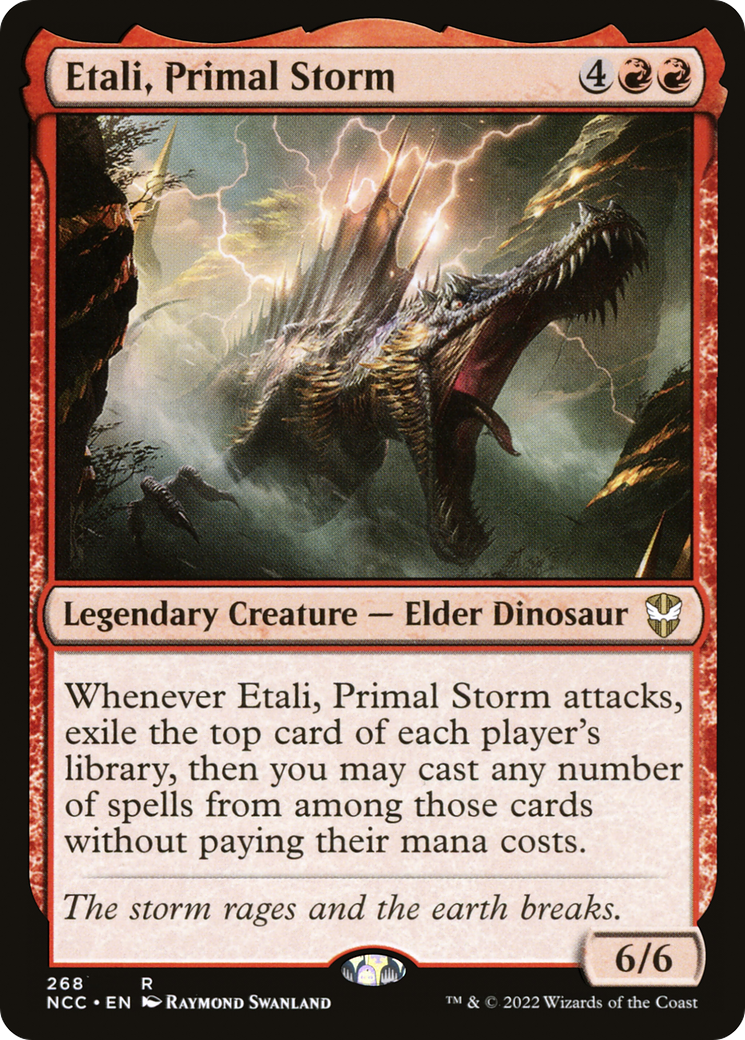 Etali, Primal Storm (NCC-268) [New Capenna Commander] MTG Single Wizards of the Coast