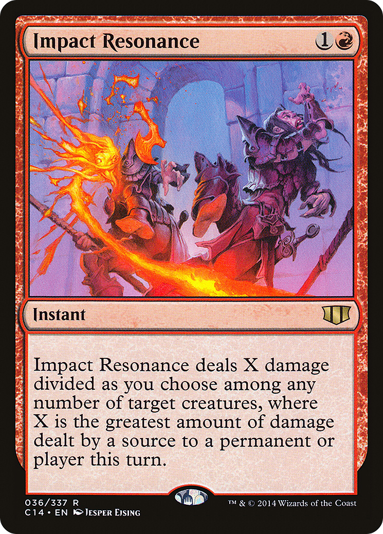 Impact Resonance (C14-036) [Commander 2014] MTG Single Wizards of the Coast