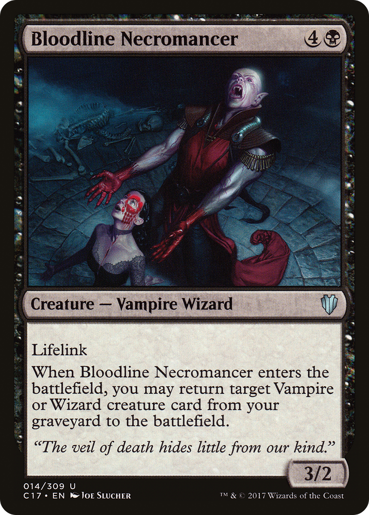 Bloodline Necromancer (C17-014) [Commander 2017] MTG Single Wizards of the Coast