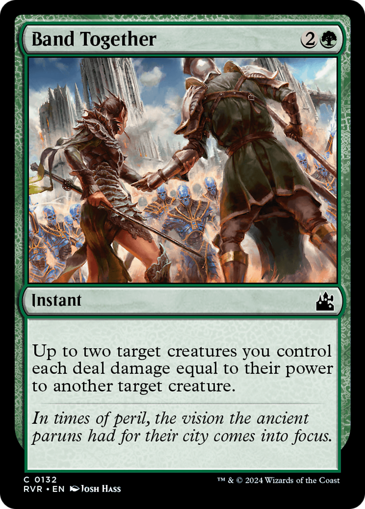 Band Together (RVR-132) [Ravnica Remastered] MTG Single Wizards of the Coast