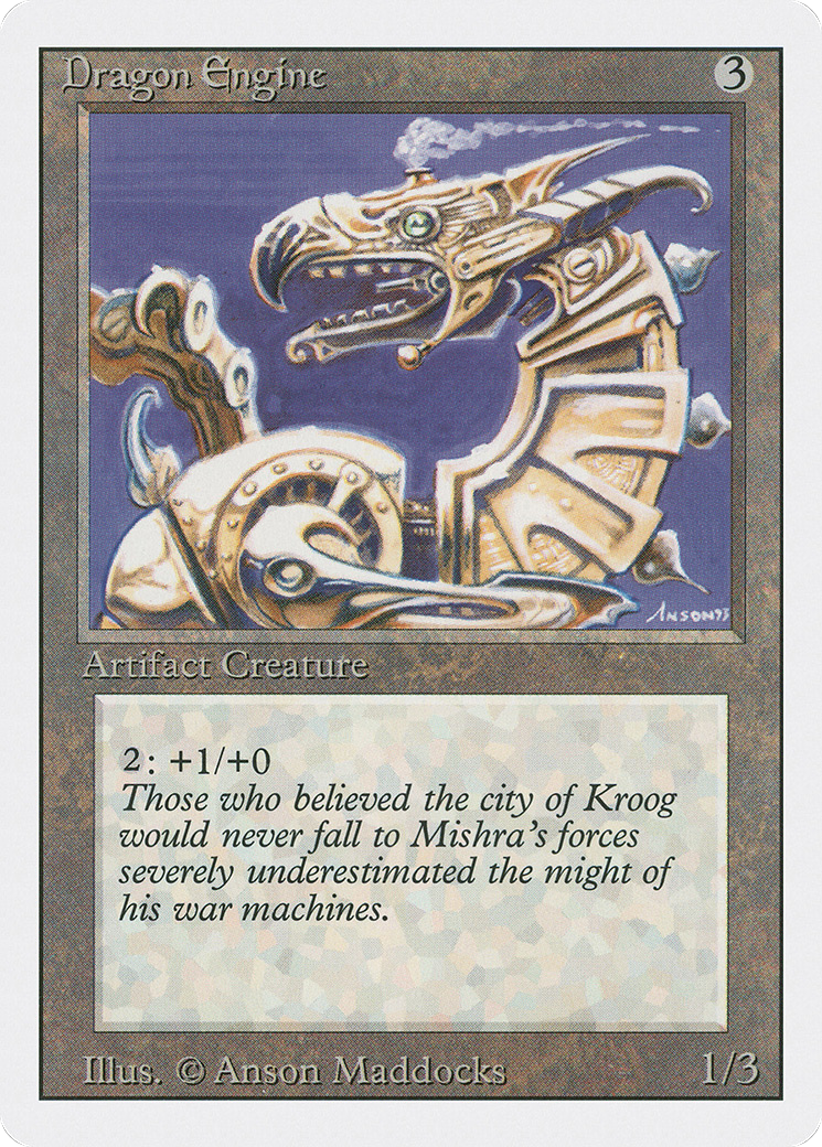 Dragon Engine (3ED-246) [Revised Edition] MTG Single Wizards of the Coast