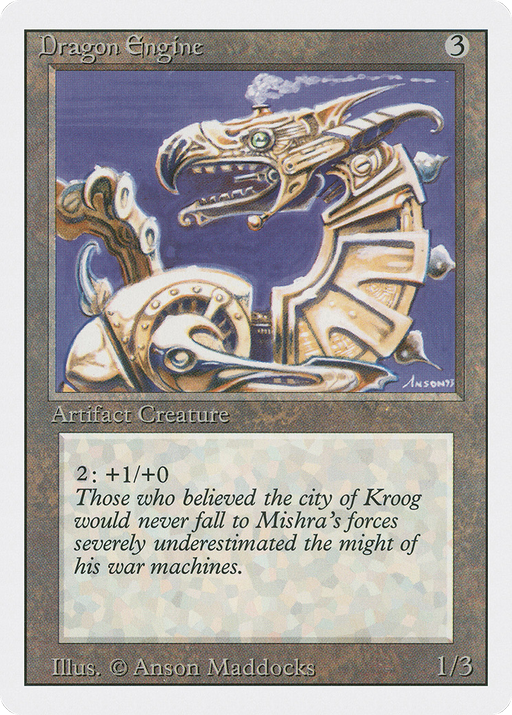 Dragon Engine (3ED-246) [Revised Edition] MTG Single Wizards of the Coast