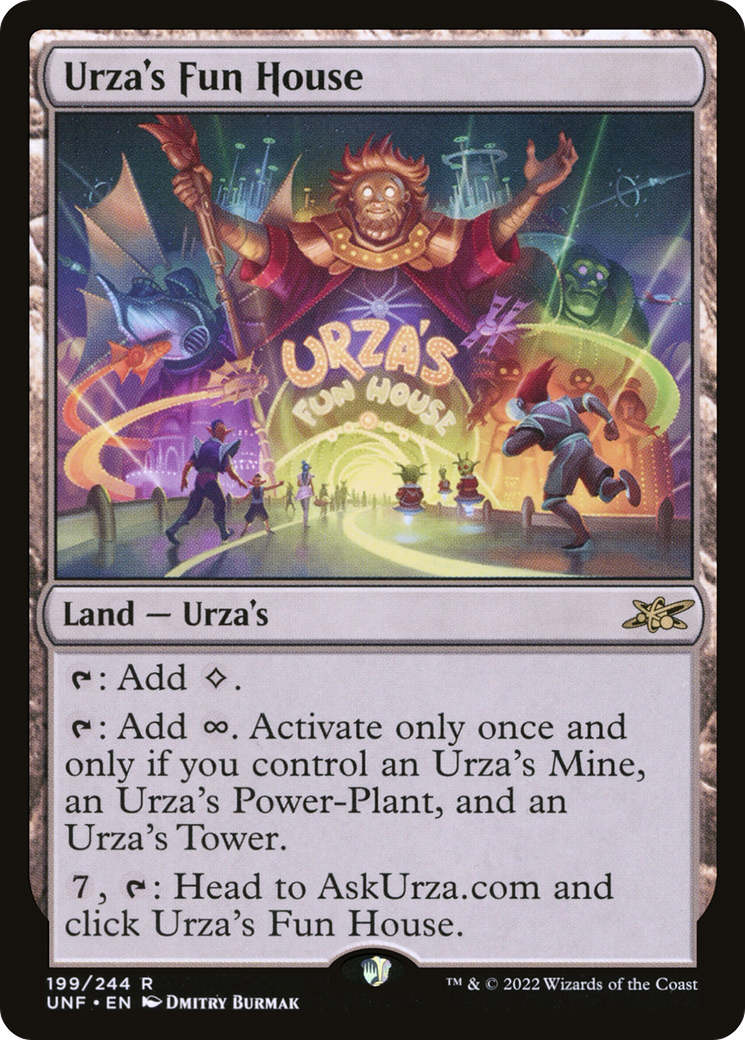 Urza's Fun House (UNF-199) [Unfinity] Foil MTG Single Wizards of the Coast