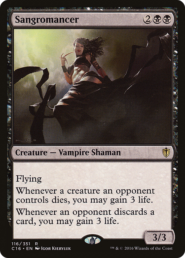 Sangromancer (C16-116) [Commander 2016] MTG Single Wizards of the Coast