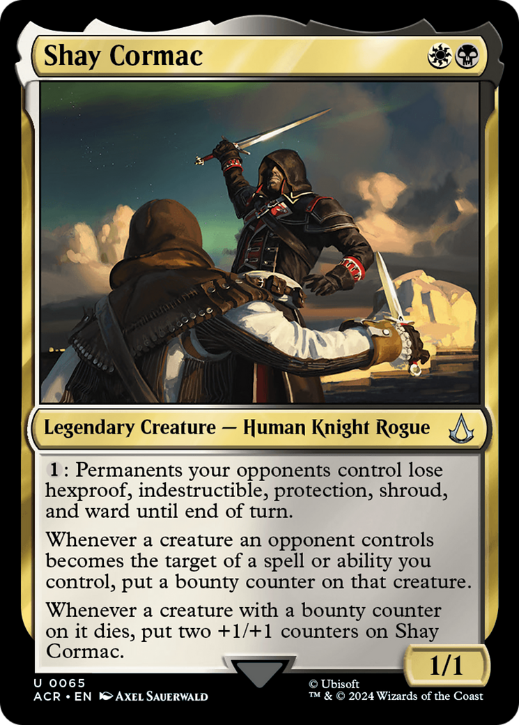 Shay Cormac (ACR-065) [Assassin's Creed] Foil MTG Single Wizards of the Coast