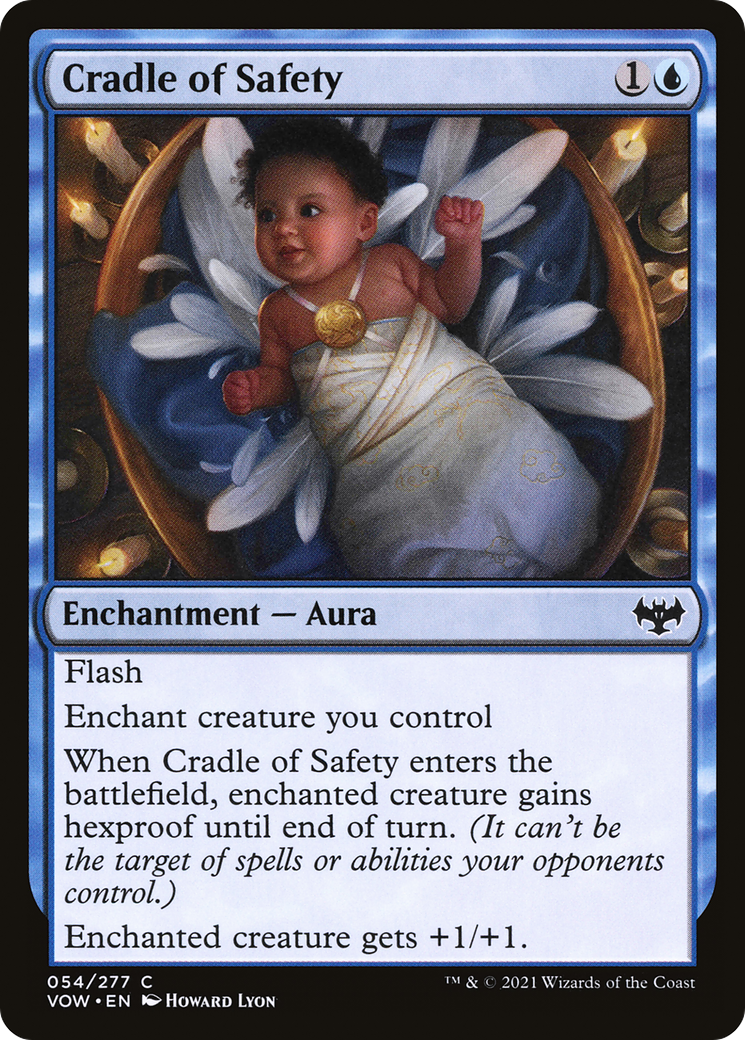 Cradle of Safety (VOW-054) [Innistrad: Crimson Vow] Foil MTG Single Wizards of the Coast