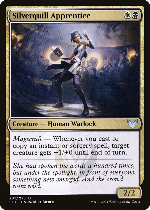 Silverquill Apprentice (STX-231) [Strixhaven: School of Mages] Foil MTG Single Wizards of the Coast