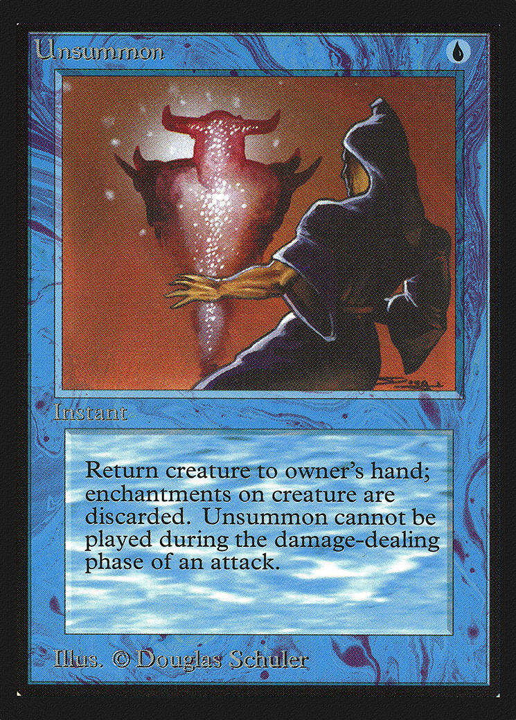 Unsummon (CED-087) [Collectors' Edition] MTG Single Wizards of the Coast