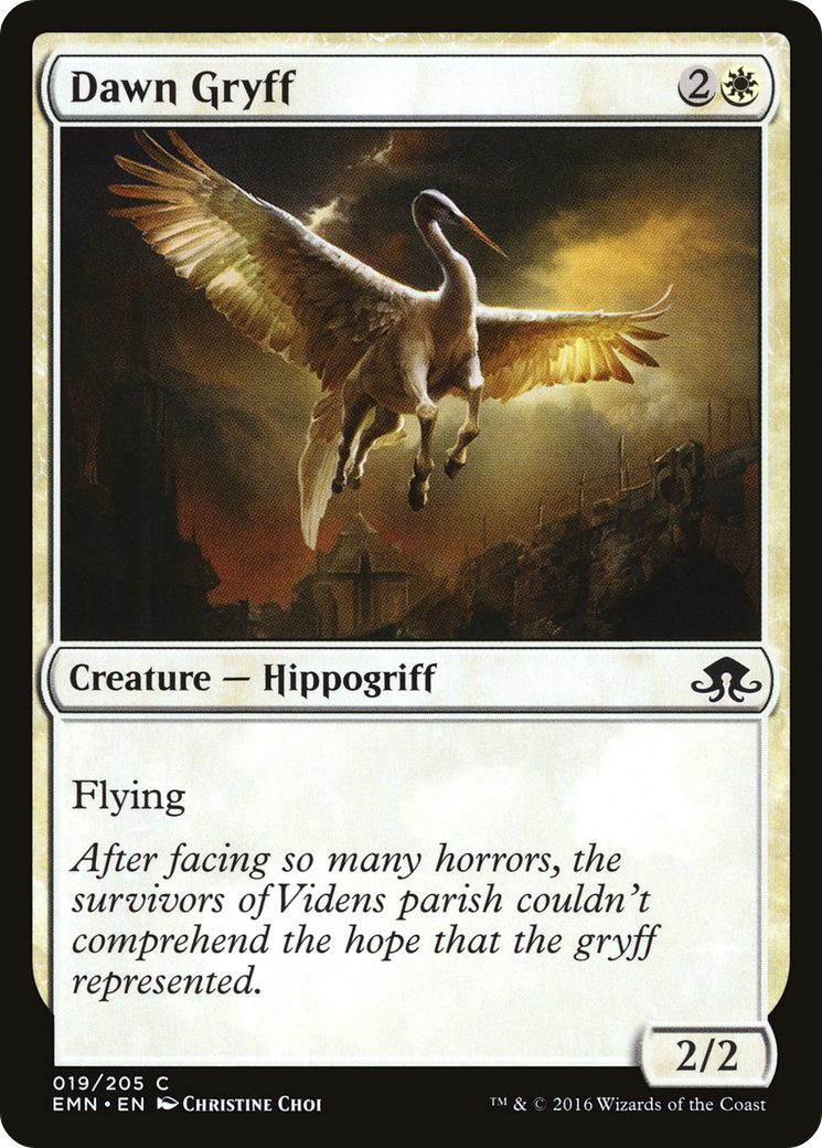Dawn Gryff (EMN-019) [Eldritch Moon] MTG Single Wizards of the Coast