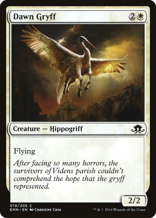 Dawn Gryff (EMN-019) [Eldritch Moon] MTG Single Wizards of the Coast