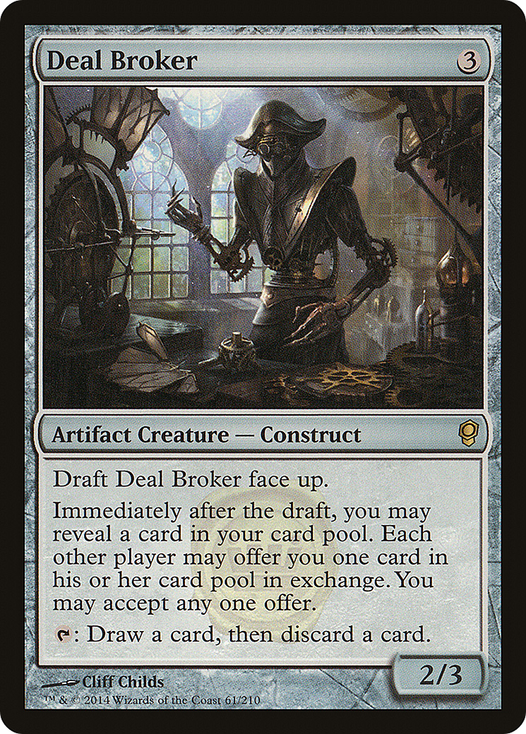 Deal Broker (CNS-061) [Conspiracy] MTG Single Wizards of the Coast