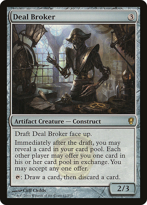 Deal Broker (CNS-061) [Conspiracy] MTG Single Wizards of the Coast