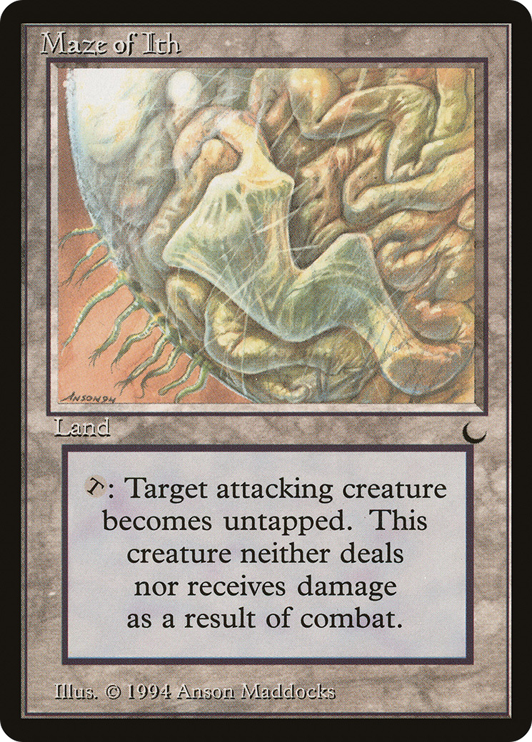 Maze of Ith (DRK-117) [Oldschool] The Dark MTG Single Wizards of the Coast