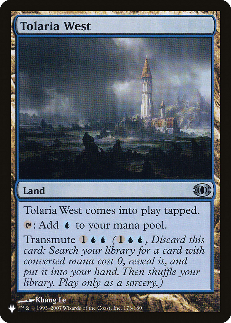 Tolaria West (FUT) (LIST-173/180) [Mystery Booster] The List MTG Single Wizards of the Coast