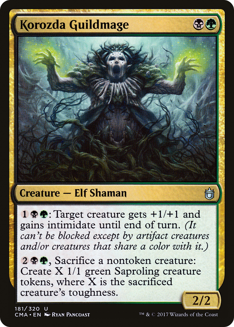 Korozda Guildmage (CMA-181) [Commander Anthology] MTG Single Wizards of the Coast