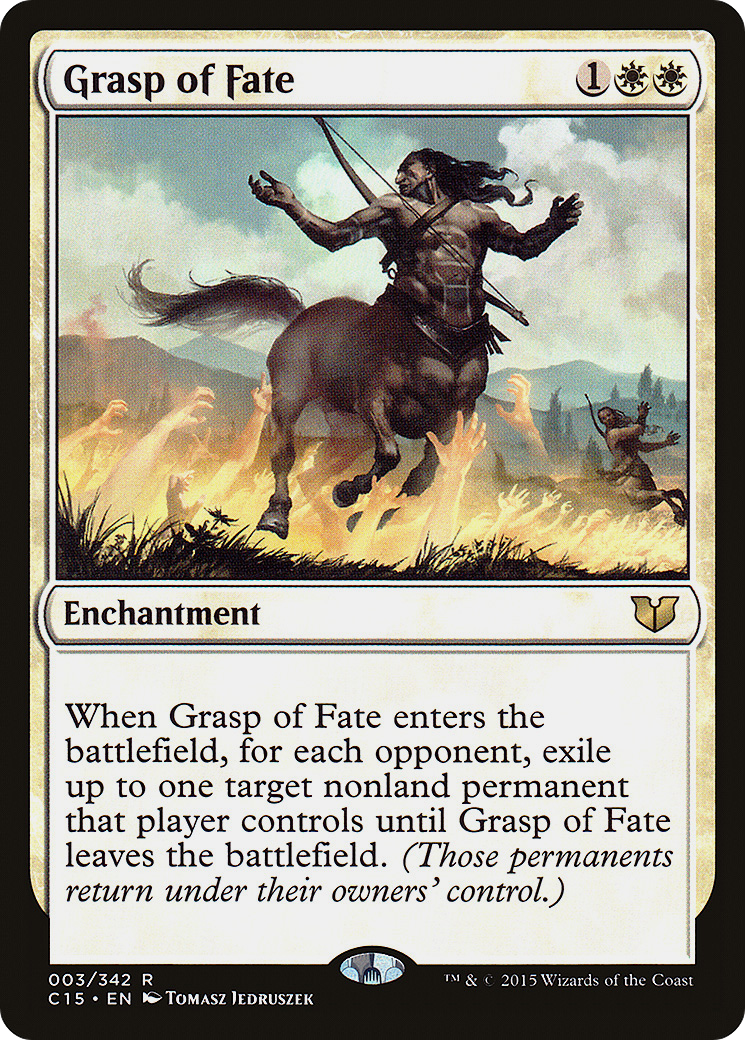 Grasp of Fate (C15-003) [Commander 2015] MTG Single Wizards of the Coast