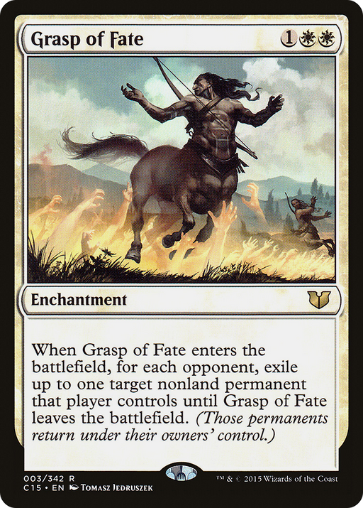 Grasp of Fate (C15-003) [Commander 2015] MTG Single Wizards of the Coast