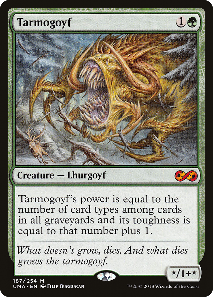 Tarmogoyf (UMA-187) [Ultimate Masters] MTG Single Wizards of the Coast