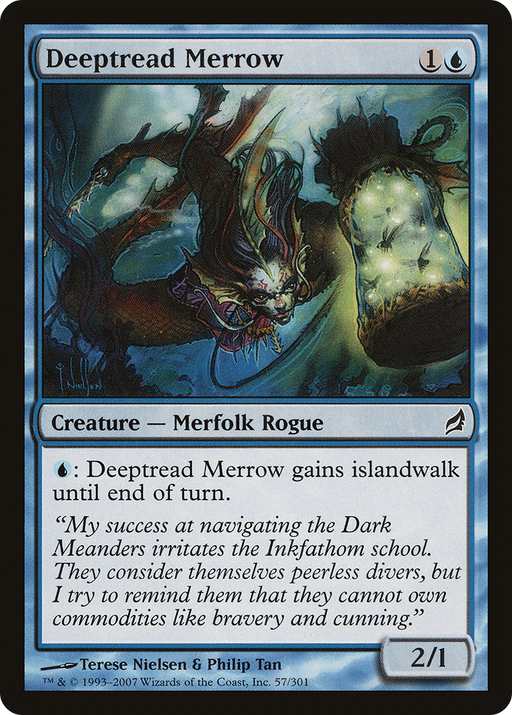 Deeptread Merrow (LRW-057) [Lorwyn] MTG Single Wizards of the Coast