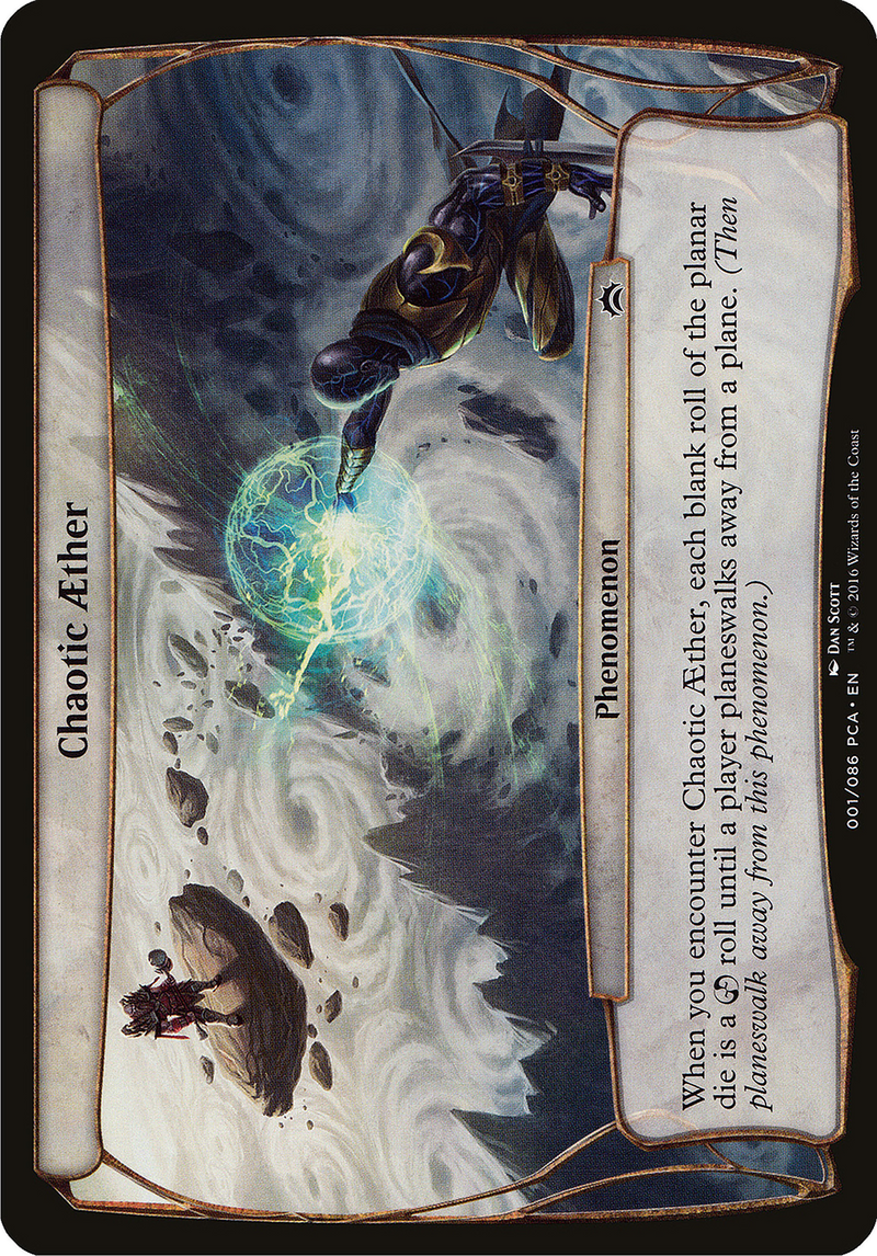 Chaotic Aether (Planechase Anthology) (OVER-) [Oversized] Planechase Anthology Planes MTG Single Wizards of the Coast