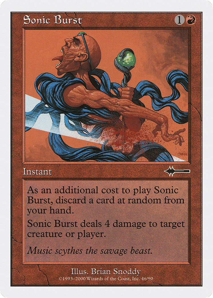 Sonic Burst (BTD-046) [Misc] Beatdown Box Set MTG Single Wizards of the Coast