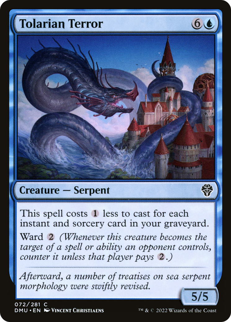 Tolarian Terror (DMU-072) [Dominaria United] MTG Single Wizards of the Coast